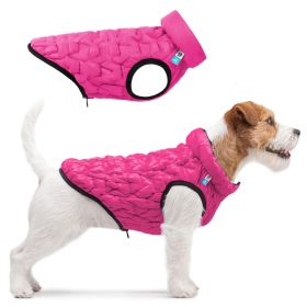 Dog Winter Coat XL Size Chest Size 33.4 In Lightweight Reversible Warm Dog Jacket Water Resistant Windproof Jacket Dog Coats for Medium Dogs Smal